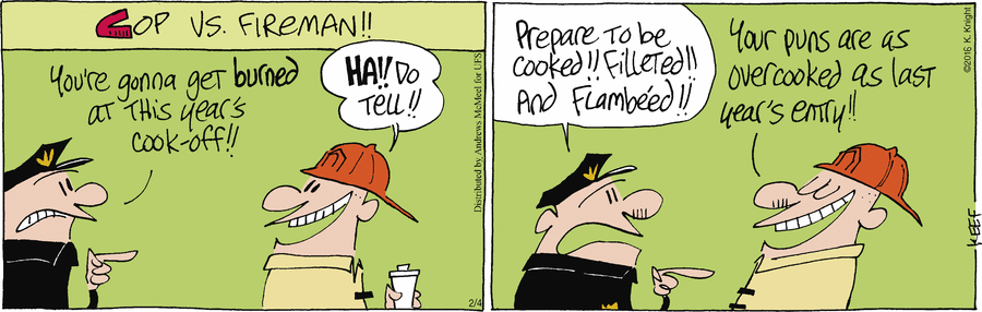 The Knight Life Comic Strip for February 04, 2019 