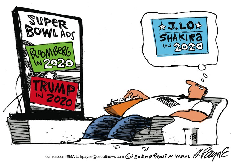 Henry Payne Comic Strip for February 02, 2020 