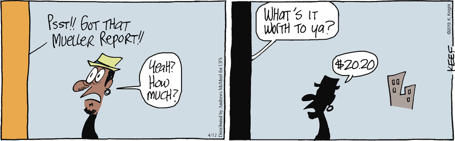The Knight Life Comic Strip for April 12, 2019 