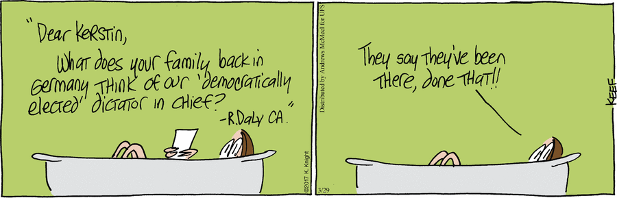 The Knight Life Comic Strip for March 29, 2017 