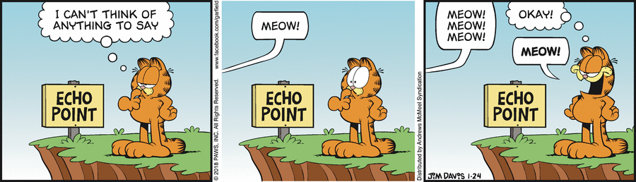 Garfield Comic Strip for January 24, 2018 