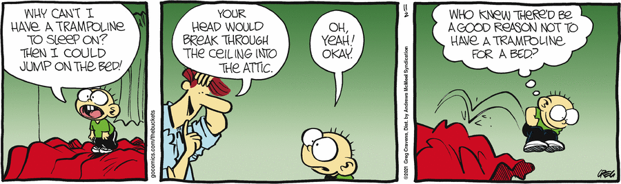 The Buckets Comic Strip for November 02, 2021 
