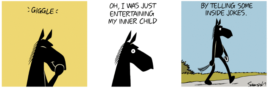 Dark Side of the Horse Comic Strip for May 28, 2020 