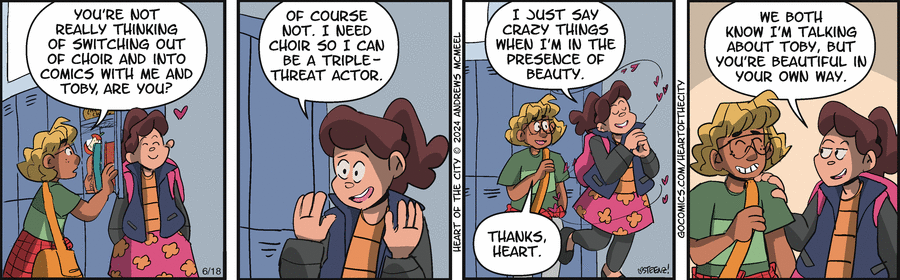 Heart of the City Comic Strip for June 18, 2024 