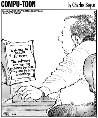 Compu-toon Comic Strip for January 14, 2009 