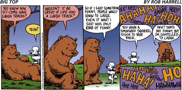 Big Top Comic Strip for November 30, 2003 