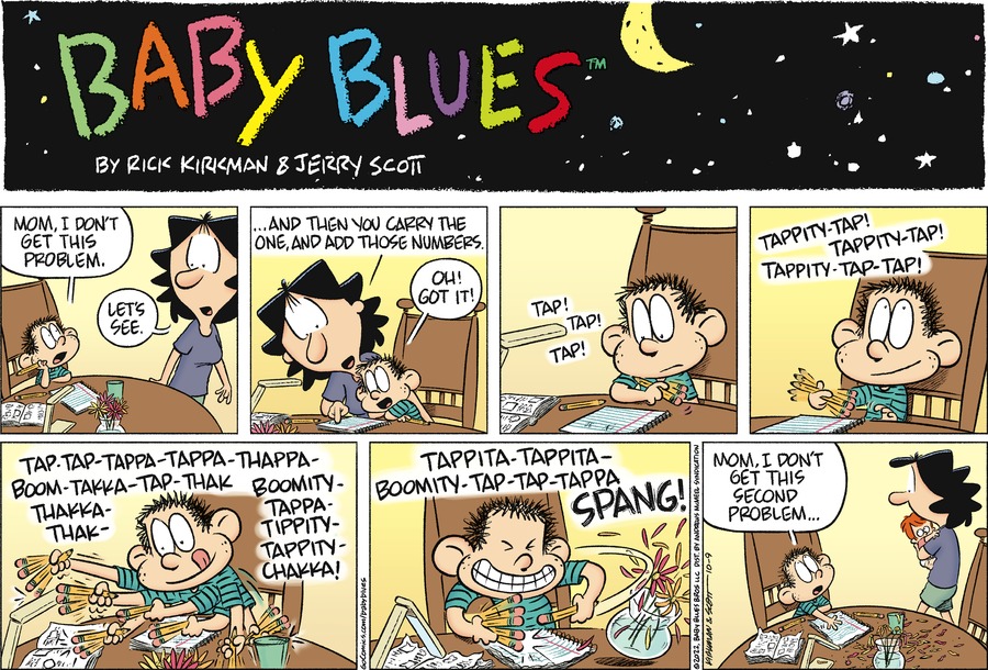 Baby Blues Comic Strip for October 09, 2022 