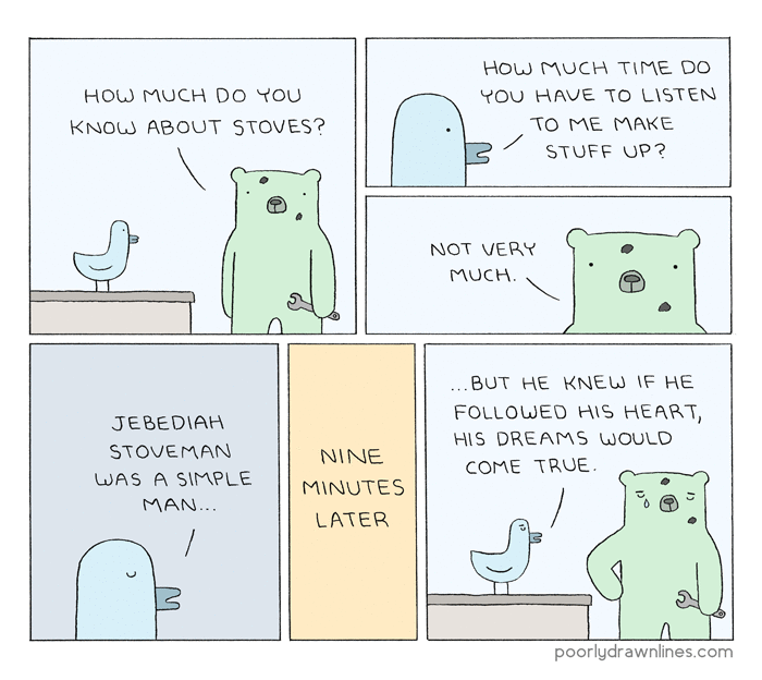 Poorly Drawn Lines Comic Strip for May 11, 2016 