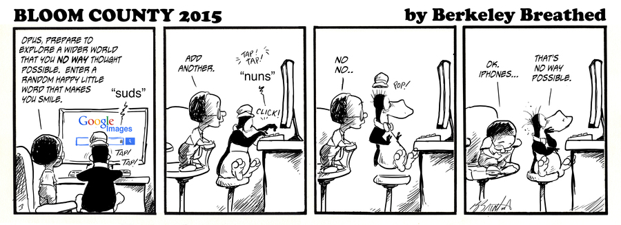 Bloom County 2019 Comic Strip for July 22, 2015 