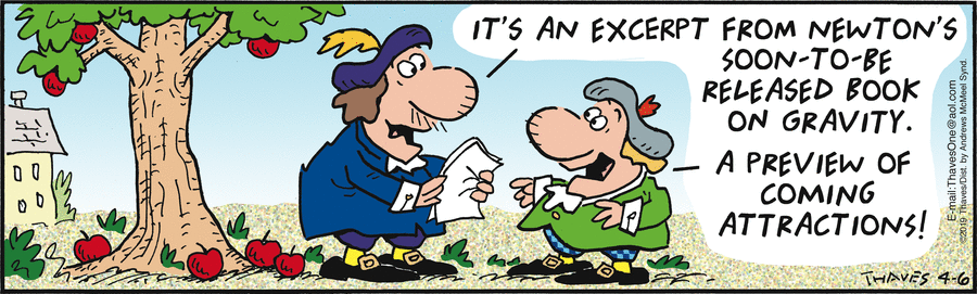 Frank and Ernest Comic Strip for April 06, 2019 