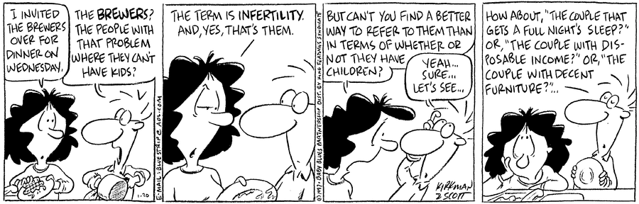 Baby Blues Comic Strip for January 20, 1997 