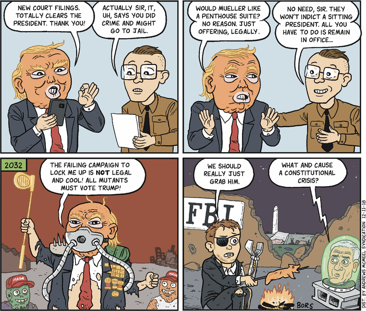 Matt Bors Comic Strip for December 11, 2018 