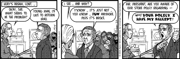 The Boondocks Comic Strip for December 06, 2011 