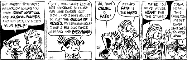 Heart of the City Comic Strip for August 31, 2001 