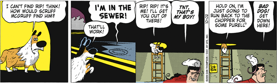 Rip Haywire Comic Strip for October 02, 2009 