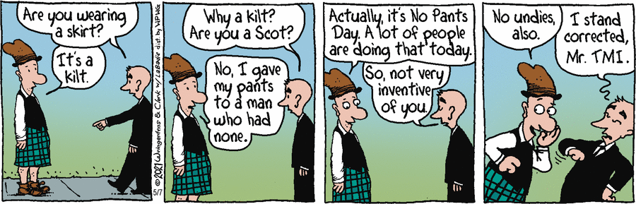 Barney & Clyde Comic Strip for May 07, 2021 