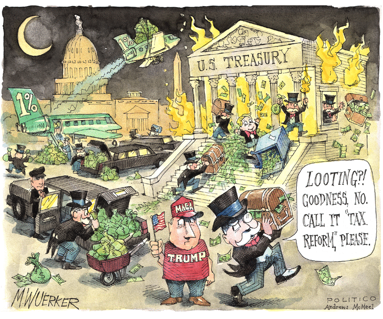 Matt Wuerker Comic Strip for December 05, 2017 