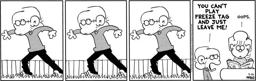 FoxTrot Comic Strip for March 22, 2003 