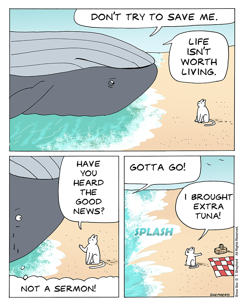 Snow Sez Comic Strip for April 03, 2024 