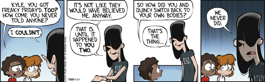 Crabgrass Comic Strip for April 24, 2024 