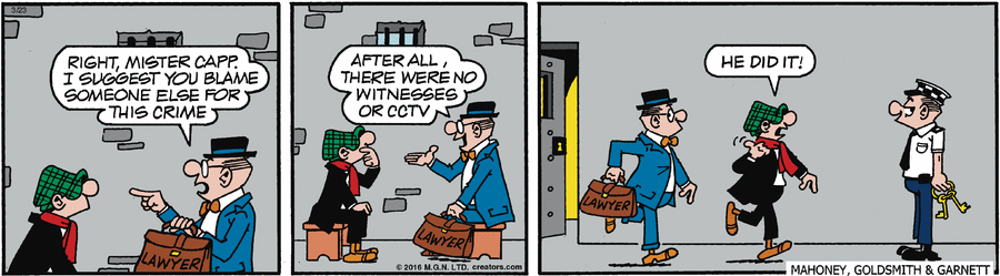 Andy Capp Comic Strip for March 23, 2016 