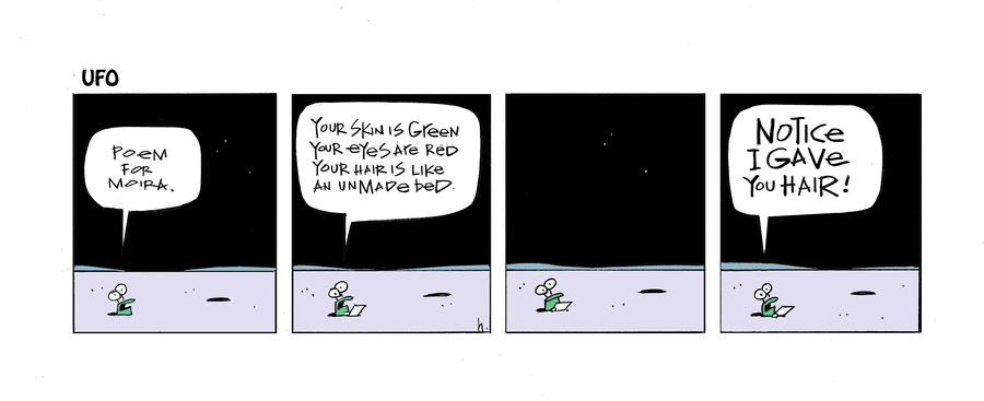 UFO Comic Strip for January 12, 2025 