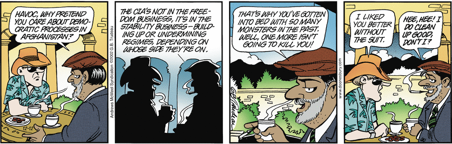 Doonesbury Comic Strip for December 12, 2024 