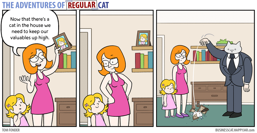 The Adventures of Business Cat Comic Strip for June 18, 2018 