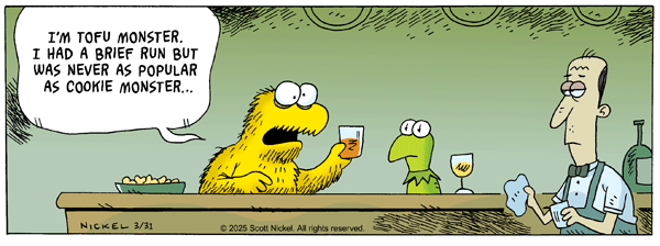 Eek! by Scott Nickel on Mon, 31 Mar 2025