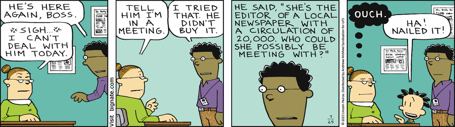 Big Nate Comic Strip for July 25, 2022 