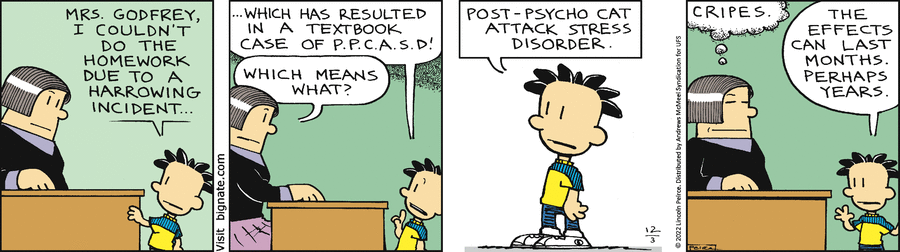 Big Nate Comic Strip for December 03, 2022 