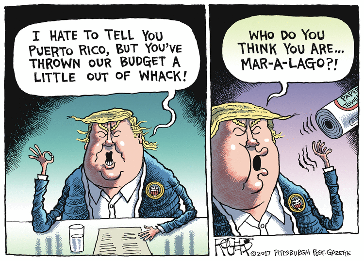 Rob Rogers Comic Strip for October 06, 2017 