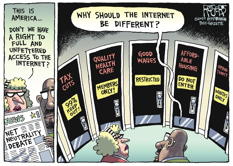 Rob Rogers Comic Strip for December 17, 2017 