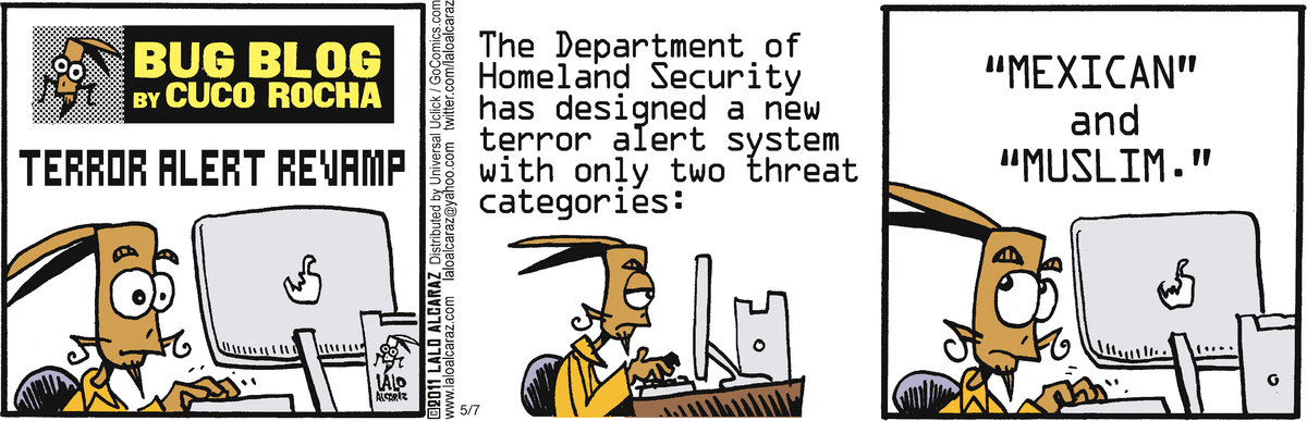 La Cucaracha Comic Strip for May 07, 2011 