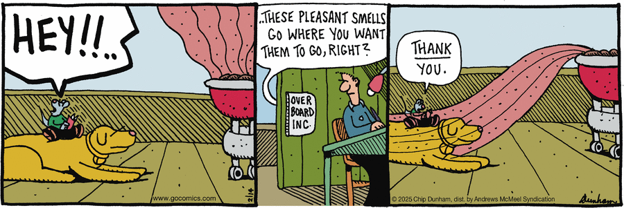 Overboard Comic Strip for February 14, 2025 