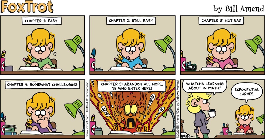 FoxTrot Comic Strip for October 11, 2020 