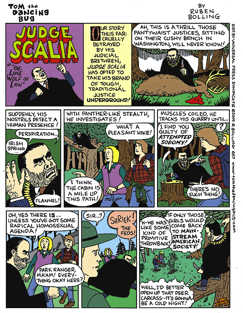 Tom the Dancing Bug Comic Strip for July 19, 2003 