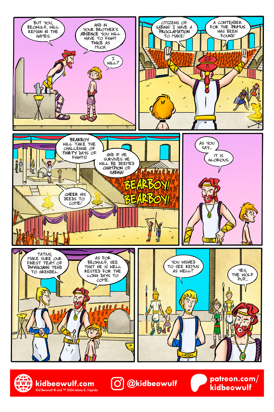 Kid Beowulf Comic Strip for February 13, 2025 