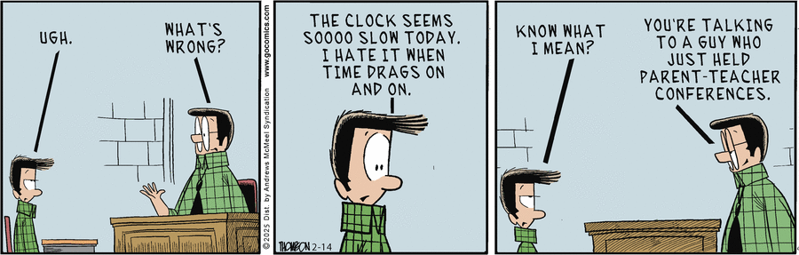 Grand Avenue Comic Strip for February 14, 2025 