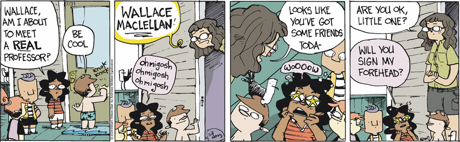 Wallace the Brave Comic Strip for July 31, 2024 