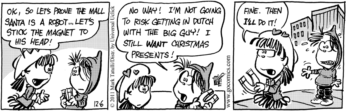 Heart of the City Comic Strip for December 06, 2011 