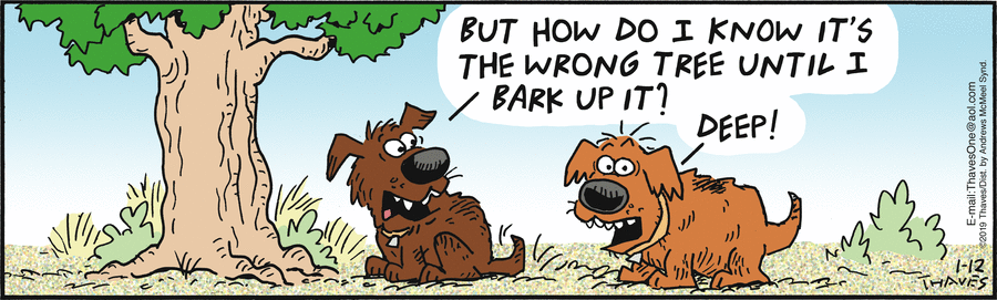Frank and Ernest Comic Strip for January 12, 2019 