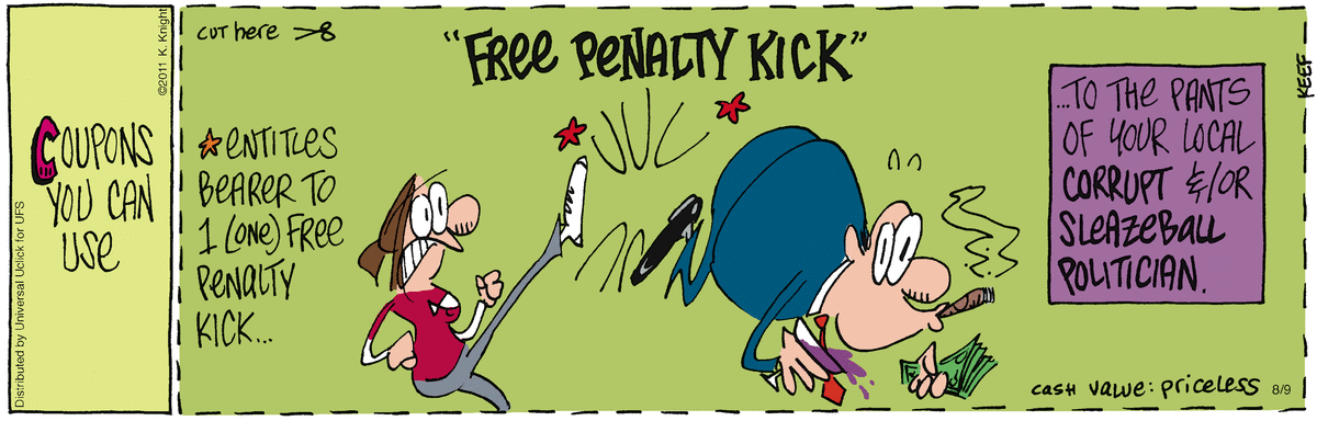 The Knight Life Comic Strip for August 09, 2011 