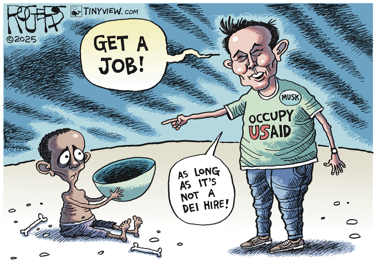 Rob Rogers Comic Strip for February 11, 2025 