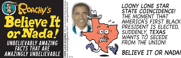 La Cucaracha Comic Strip for May 13, 2009 