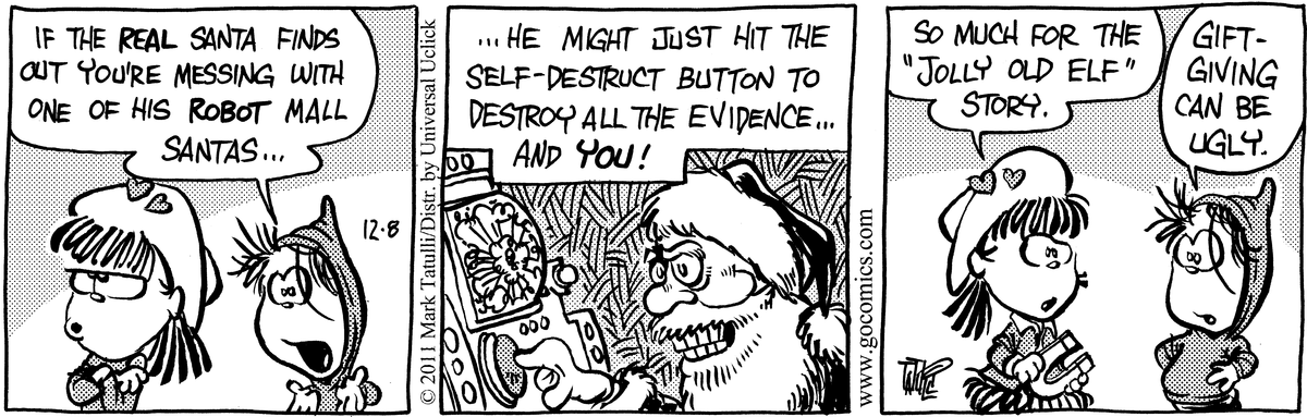 Heart of the City Comic Strip for December 08, 2011 