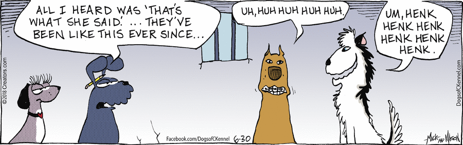 Dogs of C-Kennel Comic Strip for June 30, 2018 