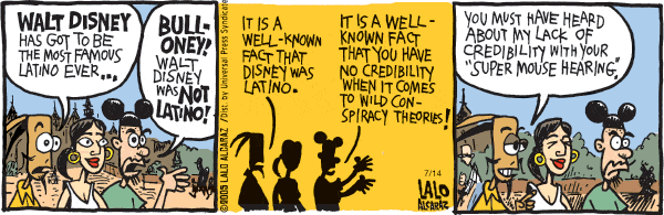 La Cucaracha Comic Strip for July 14, 2005 