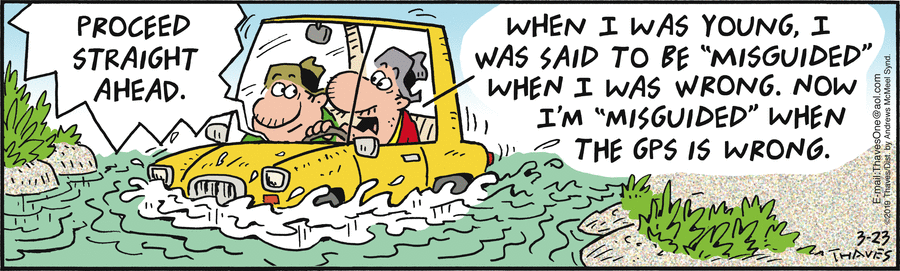Frank and Ernest Comic Strip for March 23, 2019 