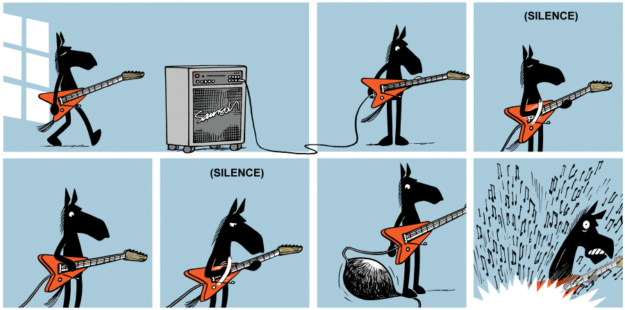 Dark Side of the Horse Comic Strip for April 16, 2014 